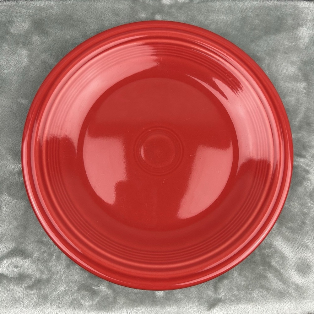 Fiesta Fiestaware Homer Laughlin Dinner Plate Scarlet